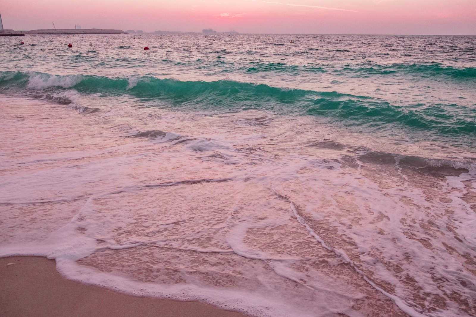 pink beach